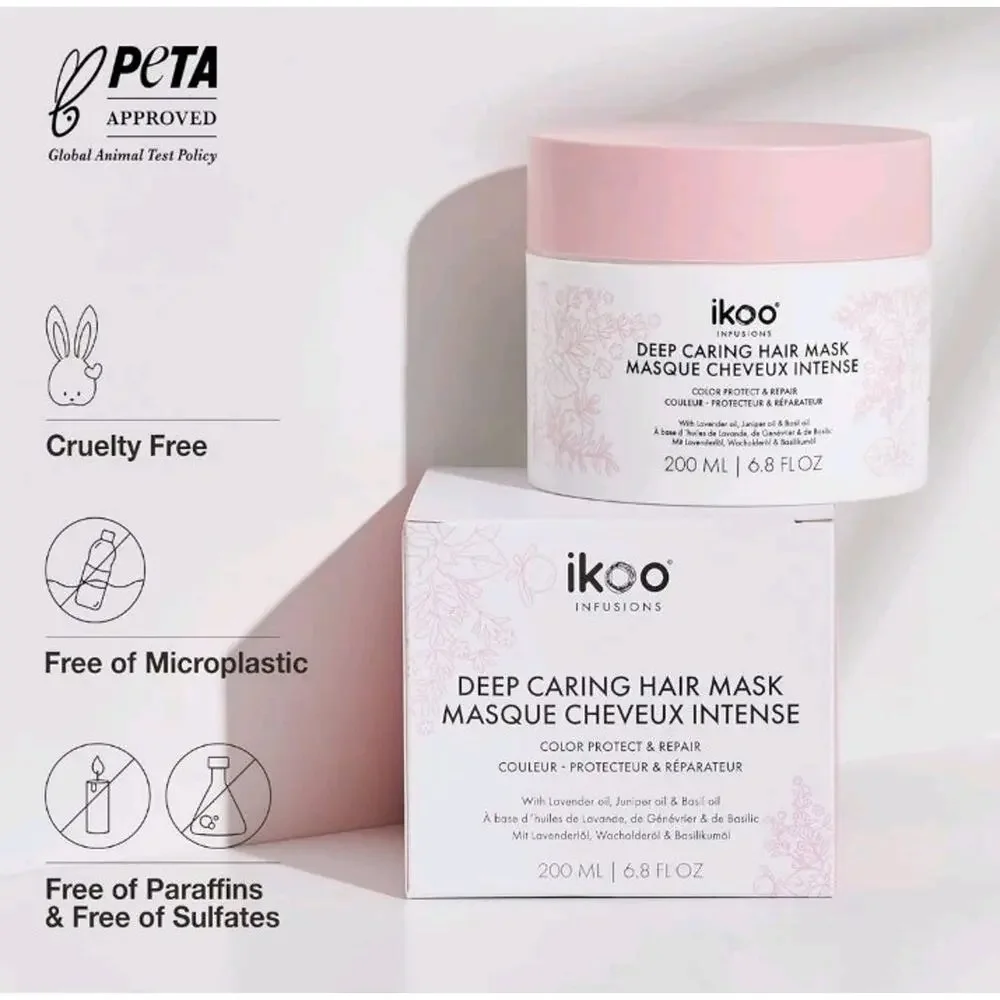 ikoo Deep Caring Hair Mask‎ Color Protect & Repair 6.8 fl oz / 200 mL